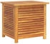 vidaXL Gartenbox Massivholz Akazie mit Lüftungsschlitzen 60 x 50 x 56 cm