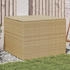 vidaXL Gartentruhe Polyrattan 291 Liter beige