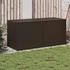 vidaXL Gartentruhe Polyrattan 283 Liter braun