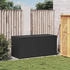 vidaXL Gartentruhe Polyrattan 283 Liter schwarz