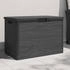 vidaXL Outdoor-Kissenbox Polypropylen 77,5 x 44,5 x 53 cm anthrazit