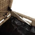 vidaXL Outdoor-Sitzbank mit Stauraum und Kissen 100 cm beige