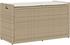 vidaXL Outdoor-Sitzbank mit Stauraum und Kissen 100 cm
