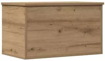 vidaXL Aufbewahrungsbox mit Deckel Artisan Eiche 60x35x35cm Ingenieurholz (868703)