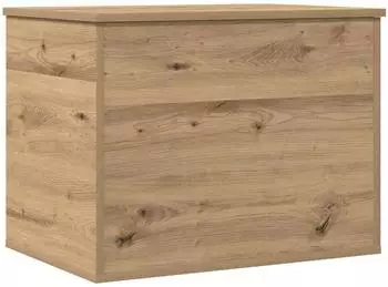 vidaXL Aufbewahrungsbox mit Deckel Artisan Eiche 60x42x46cm Holzwerkstoff (862289)