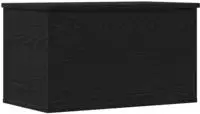 vidaXL Aufbewahrungsbox Schwarz Eichen-Optik 60 x 35 x 35 cm