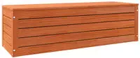 vidaXL Aufbewahrungsbox mit Speicher Wachsbraun 109 x 36,5 x 33 cm