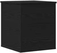 vidaXL Aufbewahrungsbox Schwarz Eichen-Optik 40 x 42 x 46 cm