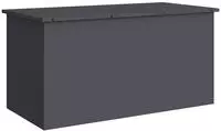 vidaXL Gartenlagerkissenbox Verzinkter Stahl 100 x 50,5 x 50 cm 220 L