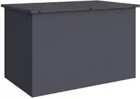 vidaXL Gartenlagerkissenbox Verzinkter Stahl 80 x 50,5 x 50 cm 175 L
