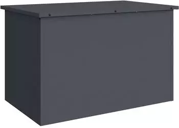 vidaXL Au&szlig;enlagerbox Anthrazit 80x50.5x50cm Kaltgewalzter Stahl (874569)