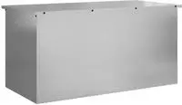 vidaXL Gartenlagerkissenbox Verzinkter Stahl 100 x 50,5 x 50 cm 220 L