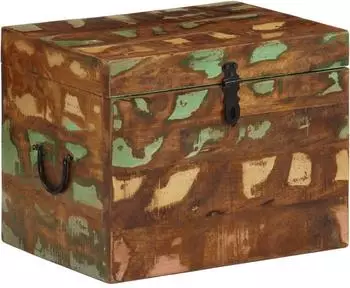 vidaXL Truhe Altholz Massiv (241644)