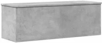 vidaXL Truhe Betongrau 102x35x35cm Holzwerkstoff (840691)
