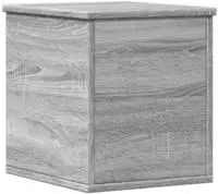 vidaXL Truhe Grau Sonoma 30x35x35 cm Holzwerkstoff
