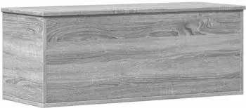 vidaXL Truhe Grau Sonoma 90x35x35cm Holzwerkstoff (840686)
