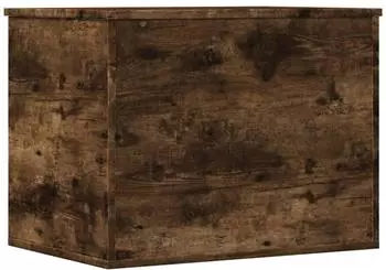 vidaXL Truhe Räuchereiche 60x42x46cm Holzwerkstoff (840657)