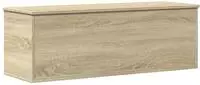 vidaXL Truhe Sonoma-Eiche 102x35x35 cm Holzwerkstoff