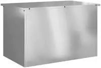 vidaXL Gartenlagerkissenbox Verzinkter Stahl 80 x 50,5 x 50 cm 175 L