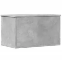 vidaXL Truhe Betongrau 60x35x35 cm Holzwerkstoff