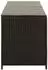furnicato Gartenbox Poly Rattan 200x50x60cm Braun