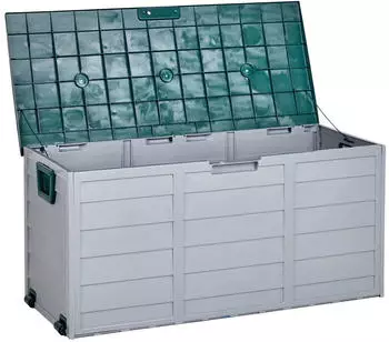 Beliani LOCARNO 50x112x53 Grau Gr&uuml;n