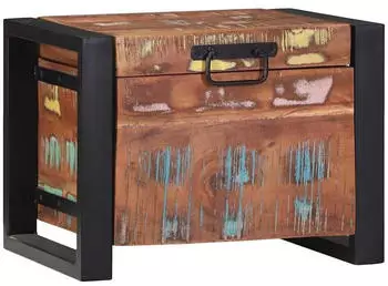 vidaXL Aufbewahrungs-Truhen 40x30x30cm Massivholz Altholz