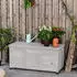 Outsunny Gartenbox Wetterbeständig 56x60x127cm grau (800000786365)