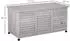 Outsunny Gartenbox Wetterbeständig 56x60x127cm grau (800000786365)