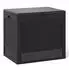 Costway Gartenbox 96 L mit Abschließbarem Deckel Rattanoptik Braun