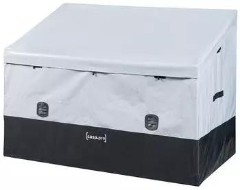 casa.pro Alanno 147x86x109cm 850L Grau/Schwarz