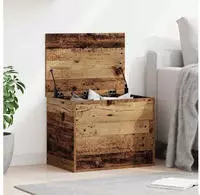vidaXL Aufbewahrungsbox Altholz 60 x 42 x 46 cm Holzwerkstoff