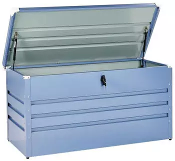 Beliani CEBROSA 62x132x64 Blau