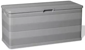 furnicato Gartenbox 117&times;45&times;56cm Grau
