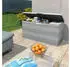 furnicato Gartenbox 117×45×56cm Grau