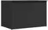 furnicato Gartenbox Poly Rattan 150x100x100cm Schwarz