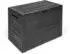 Kreher Kissenbox Wood 190L (Holz Optik) Anthrazit
