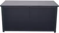 Siena Garden Kissenbox Gestell aus Aluminium, Ranotex Bezug, 159x79x83cm anthrazit