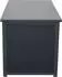 Siena Garden Kissenbox Sabano 159x79x83cm Dunkelgrau