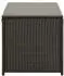 furnicato Gartenbox Poly Rattan 100x50x50cm Braun
