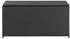 furnicato Gartenbox Poly Rattan 100x50x50cm Schwarz