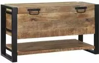 vidaXL Aufbewahrungsbox Braun 80 x 35 x 45 cm Massivholz Mango