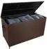 MonsterShop Rattan Kissenbox Braun