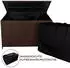 MonsterShop Rattan Kissenbox Braun