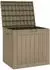 furnicato Gartenbox 55,5x43x53cm Polypropylen Grau
