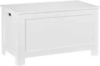 HomCom Aufbewahrungsbox mit Griff 81x40x46cm Weiß