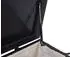 Proregal Poly-Rattan Kissenbox 51x100x50cm Premium Schwarz