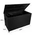 MonsterShop Rattan Kissenbox Schwarz