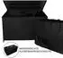 MonsterShop Rattan Kissenbox Schwarz