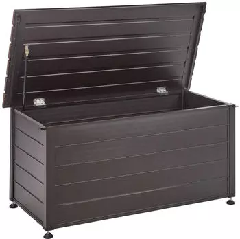 Beliani CAMPALTO 60x123x60 Dunkelbraun
